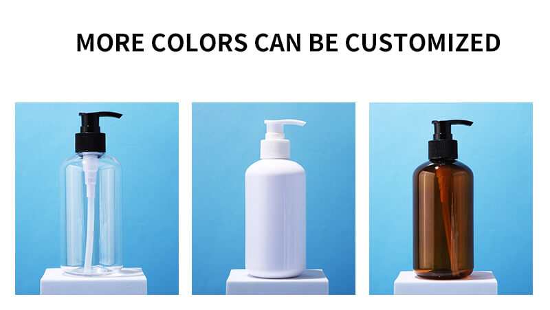 Embalaje de botella de plástico de color personalizado para embalaje cosmético para el cuidado de la piel