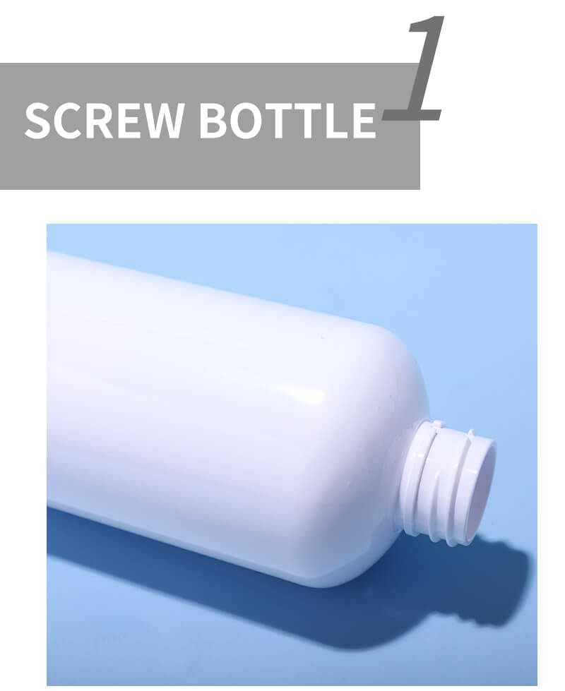 Embalaje de botellas de plástico ecológico