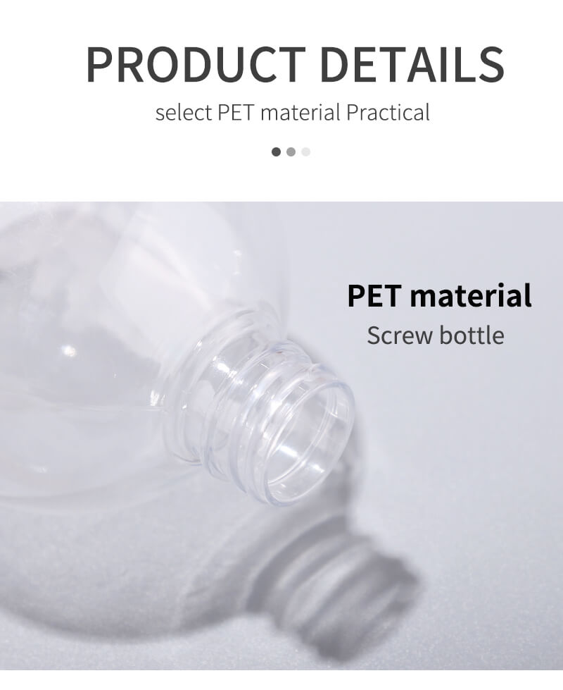 Recubrimiento de botellas de plástico PET de nuevo diseño