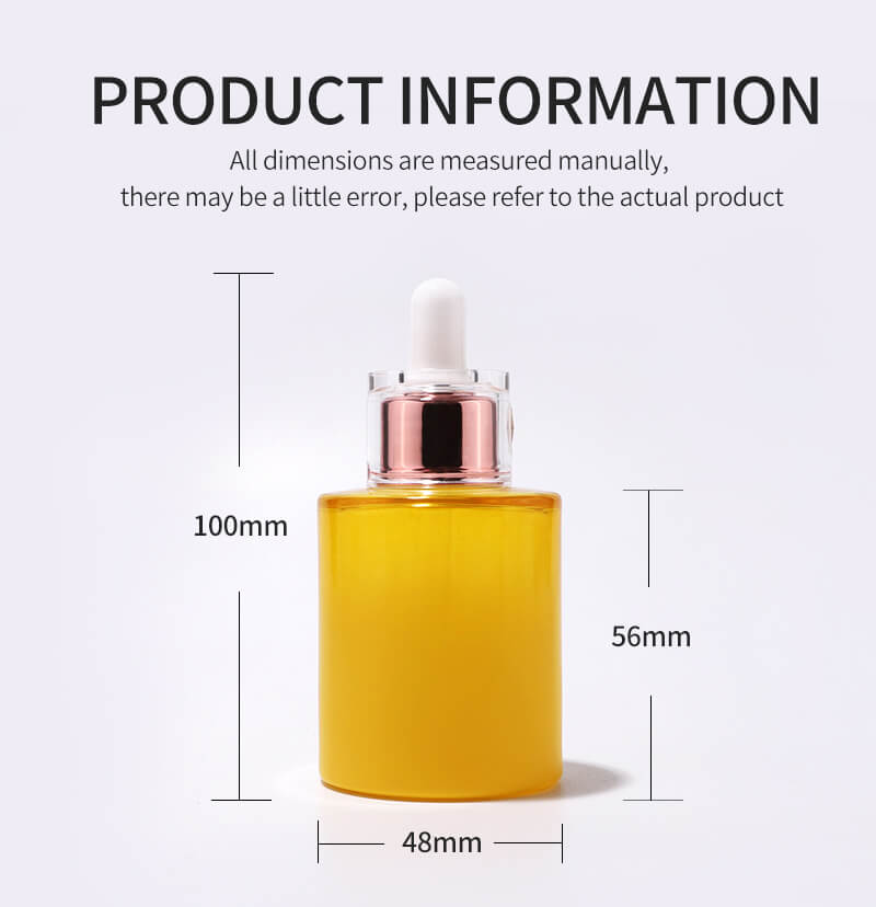 Especificación para el embalaje de botellas de aceite esencial de vidrio
