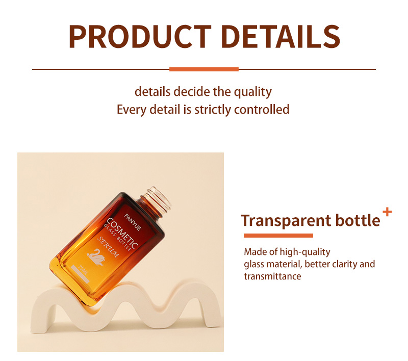 Botellas De Vidrio Vacías Para Aceites Esenciales Cuadradas
