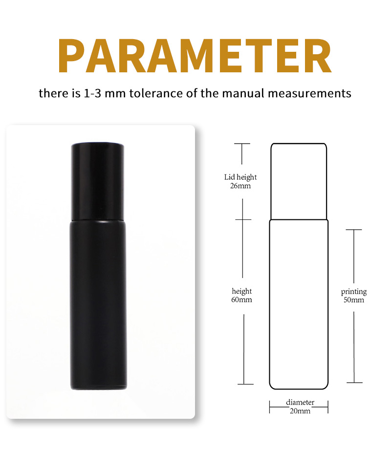 Rollo de 10 ml en frasco de perfume.