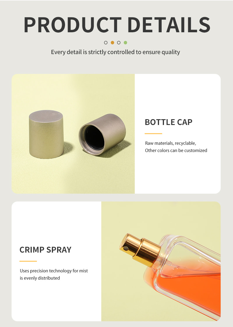 High-End Fragrance Glass Bottle