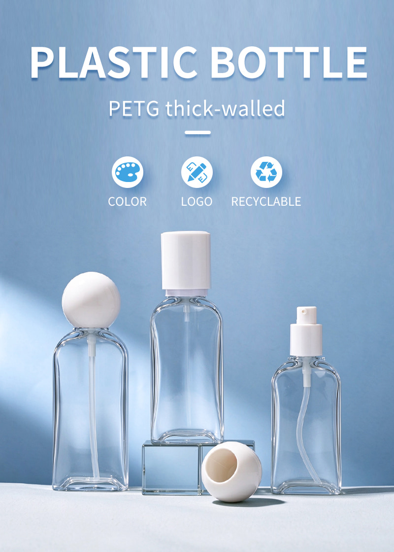 PET Plastic Lotion Pump Bottle