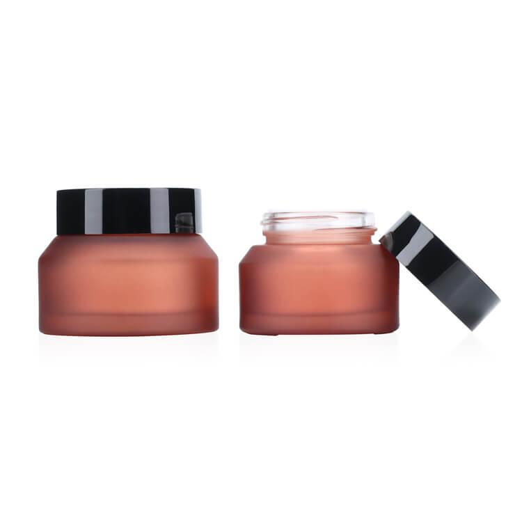 glass jar for cosmetic packaging