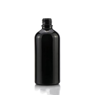 botella de vidrio negro para aceites esenciales