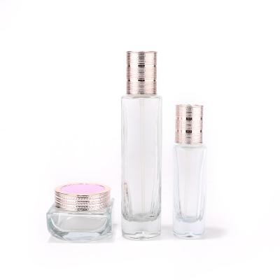 Cosmetic Glass bottle set