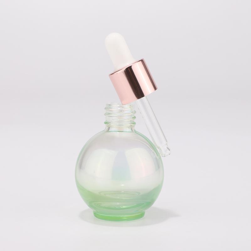 glass bottle with dropper