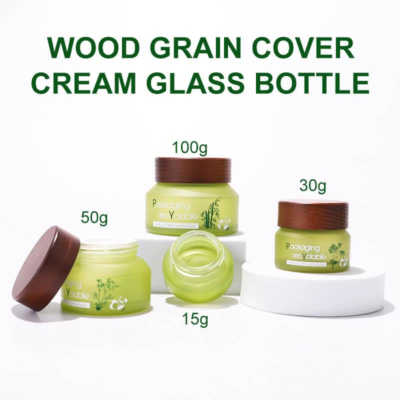 Cosmetic glass bottle set