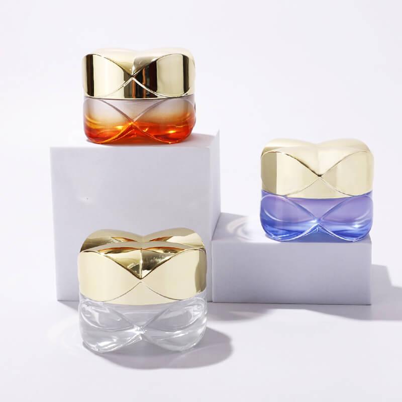 High quality cosmetic glass jar packing