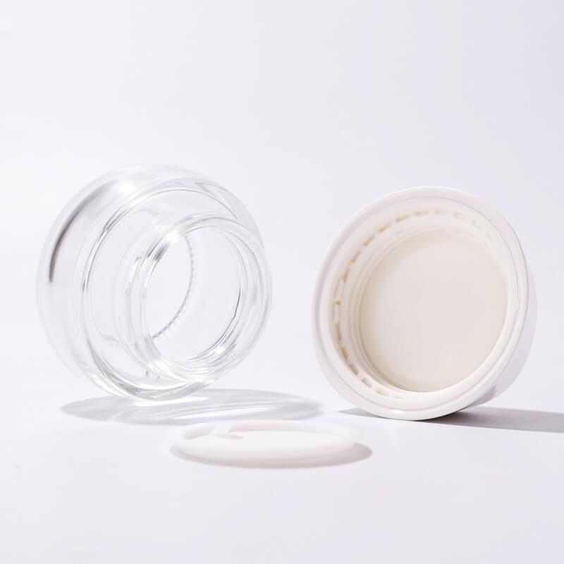 High quality glass cream containers