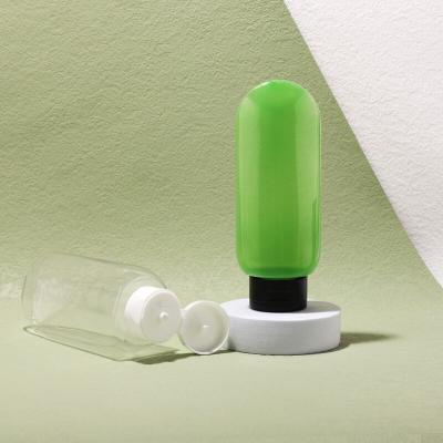 PE Squeeze Flap Tube Botella de embalaje cosmético Set de viaje Limpiador facial Body Wash Lotion Split Tubes