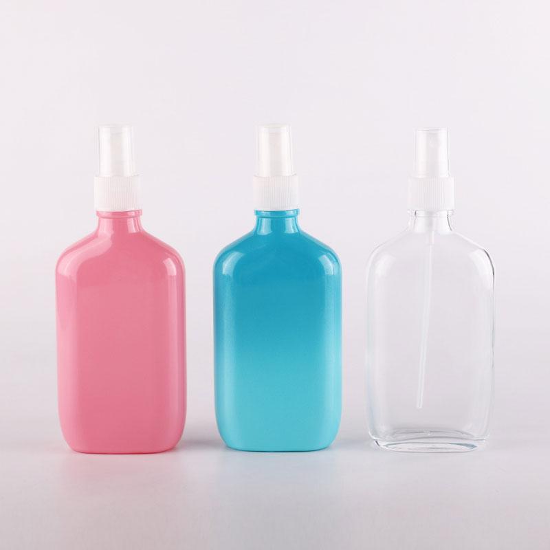 Custom color essential oil glass bottle