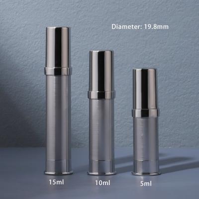 Botella cosmética sin aire redonda personalizable de 5-30 ml
