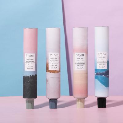 Envases de tubo flexible de aluminio para crema facial