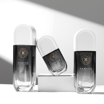 Juego único de botellas de vidrio para el cuidado de la piel