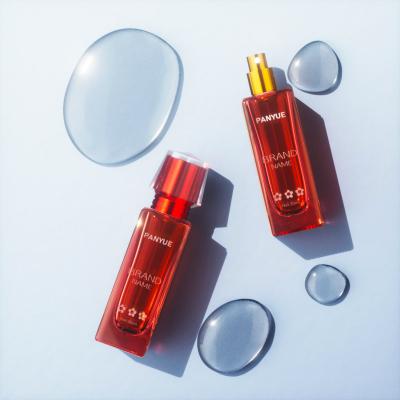 Botella de vidrio de 100 ml para perfume de lujo