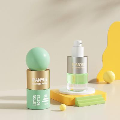 Botella de vidrio vacía de base de maquillaje de 30 ml