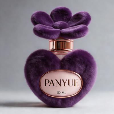 50ml Heart-Shaped Perfume Glass Bottle
