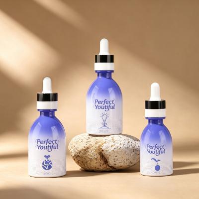 Envase cosmético con tapa de madera de nogal