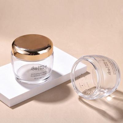 Tarro de crema cosmética de vidrio de 300g