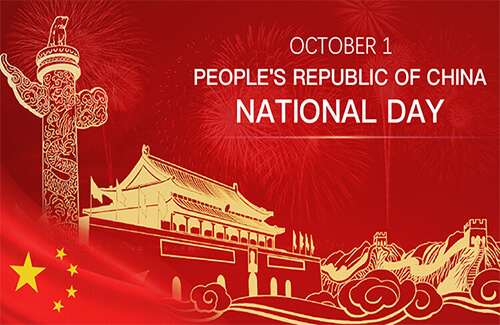 ¡Se acerca el Día Nacional de China!